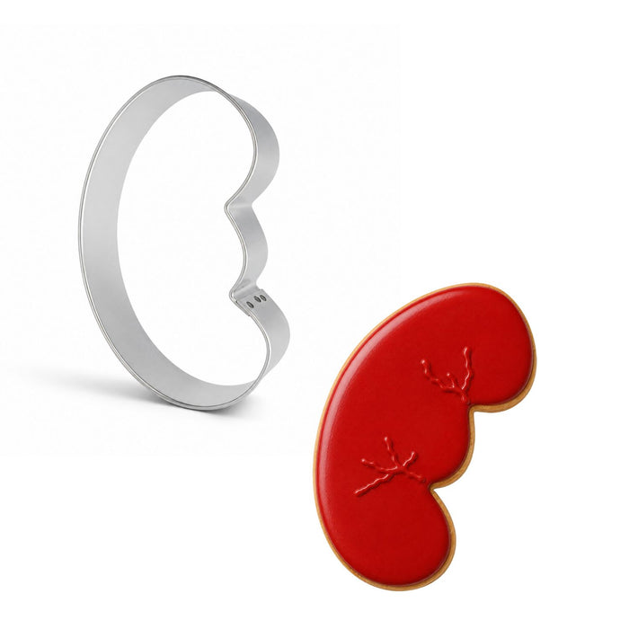 Anatomical Kidney Cookie Cutter 4" B2063