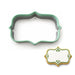 Plaque Cookie Cutter, 3.7 Inch Soft-Grip Metal Baking Cutter with PVC Comfort Edge