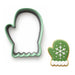 Mitten Soft-Grip Edge Cookie Cutter 3.5 Inch Light Green