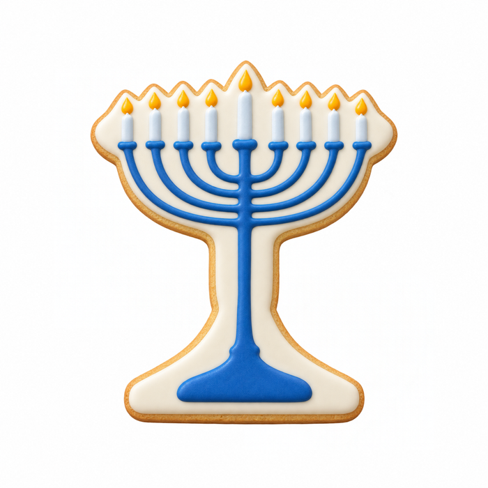 Menorah Cookie Cutter 3 Inch B2096