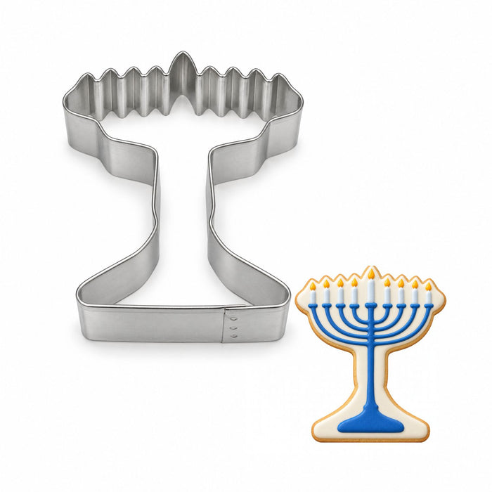 Menorah Cookie Cutter 3 Inch B2096