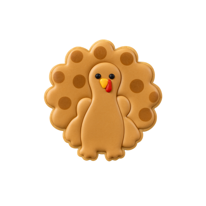 Turkey Cookie Cutter 3.5 in B0751