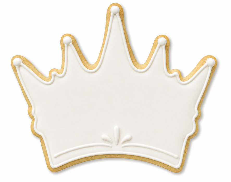 King Crown Tin Cookie Cutter 3.5 in B0899