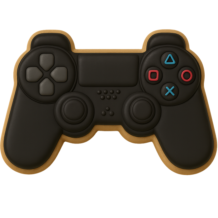 gamer-themed cookie cutter, Father's Day gaming cookie accessory

