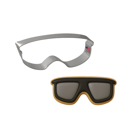 VR glasses cookie cutter, virtual reality cookie cutter