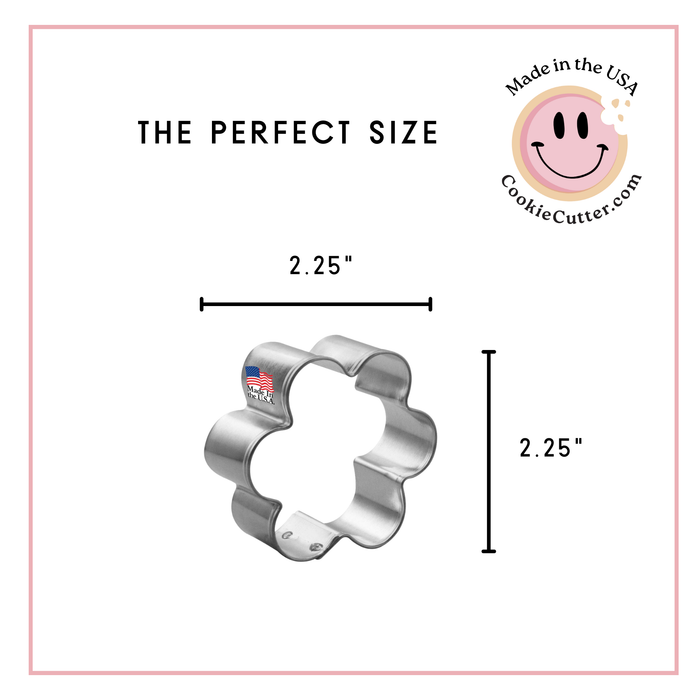 Scallop Flower Cookie Cutter 2.25 in B1102