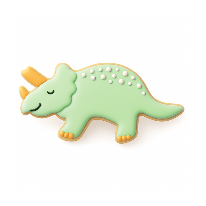 Triceratops Dinosaur Cookie Cutter 5 in B1131