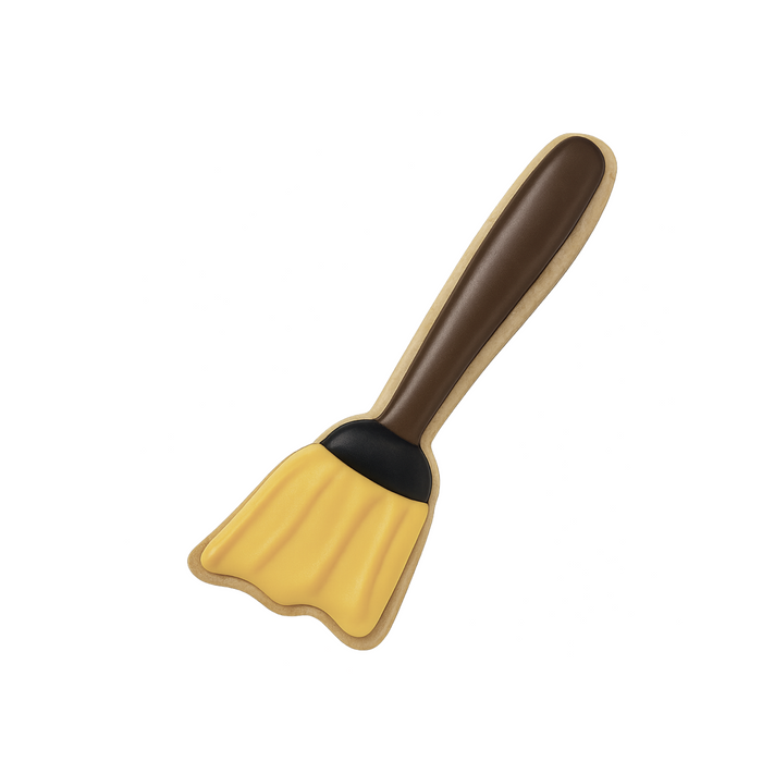Witches Broom Cookie Cutter 5 in B1133