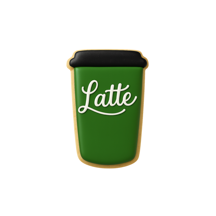 Soda Fountain Coffee Cup Cookie Cutter 4 in B1134