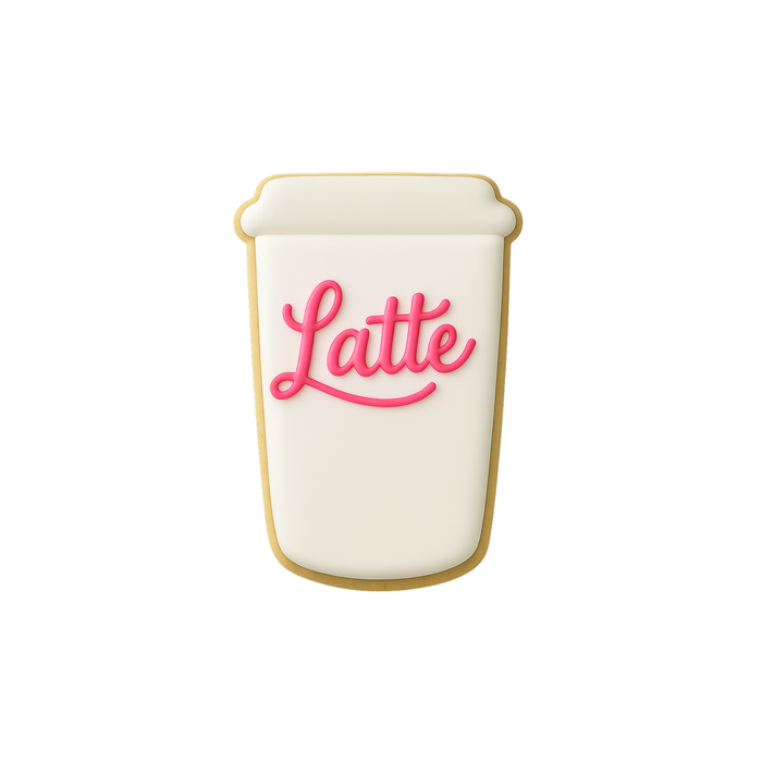 Soda Fountain Coffee Cup Cookie Cutter 4 in B1134