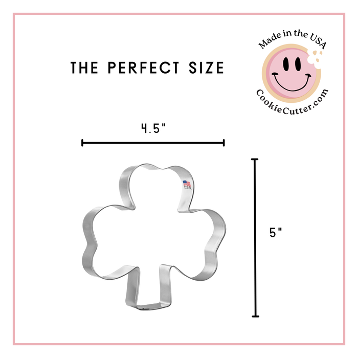 Shamrock Cookie Cutter 5 in B1180