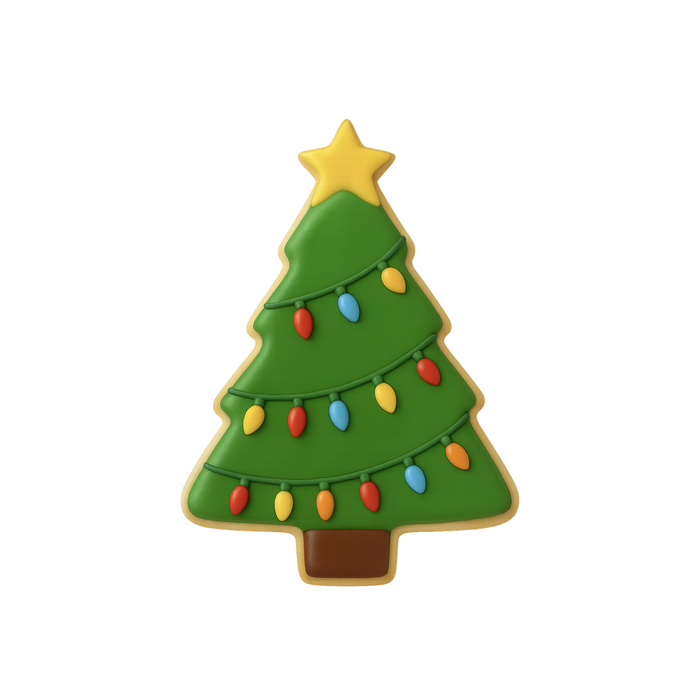 Christmas Tree Cookie Cutter 5 in B1212