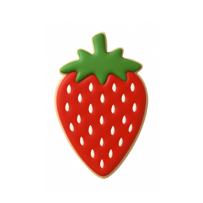 Strawberry Cookie Cutter 3.5 in B1225