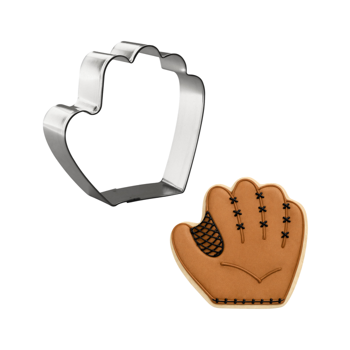Baseball Glove Cookie Cutter 3.5 in B1236