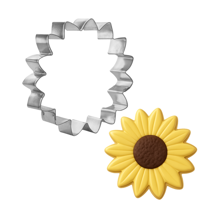 Large Sunflower Cookie Cutter 4.5 in B1247