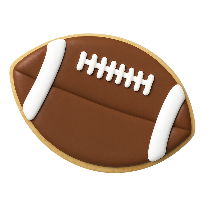 Football Cookie Cutter 4" B1258