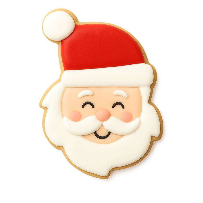 Santa Face Cookie Cutter 4.25" B1267