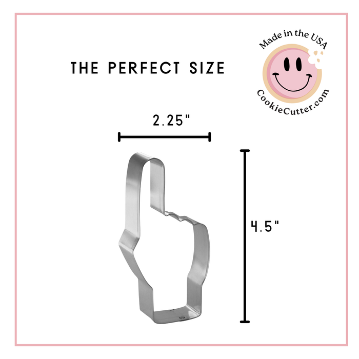 Foam Finger Cookie Cutter 4.5" B1270