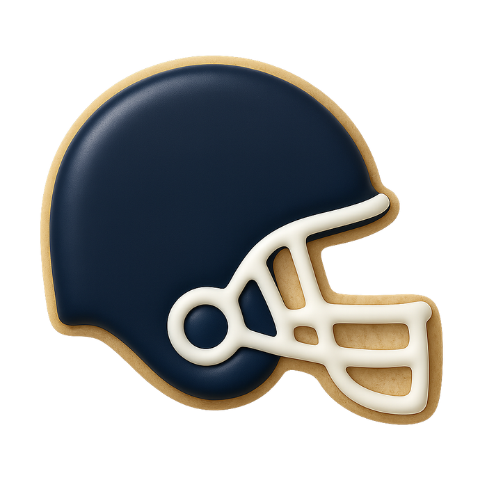 Football Helmet Cookie Cutter 4 in B1286