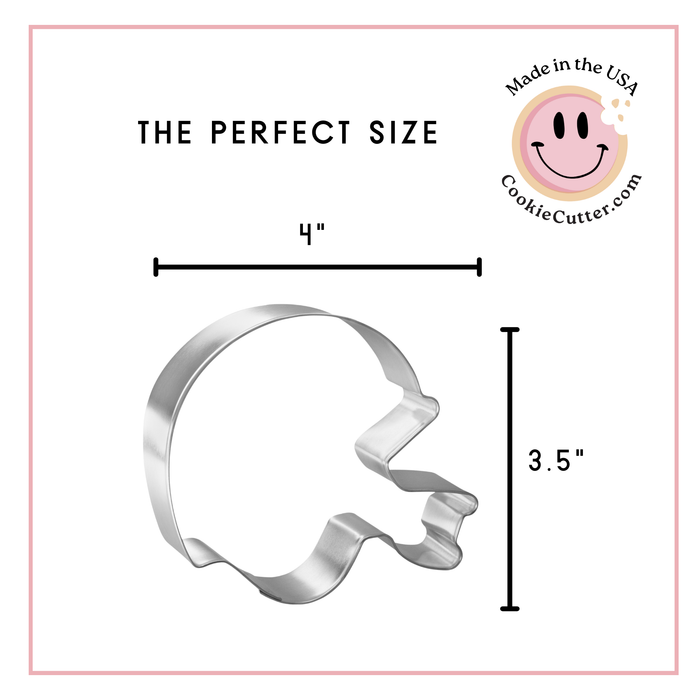 Football Helmet Cookie Cutter 4 in B1286