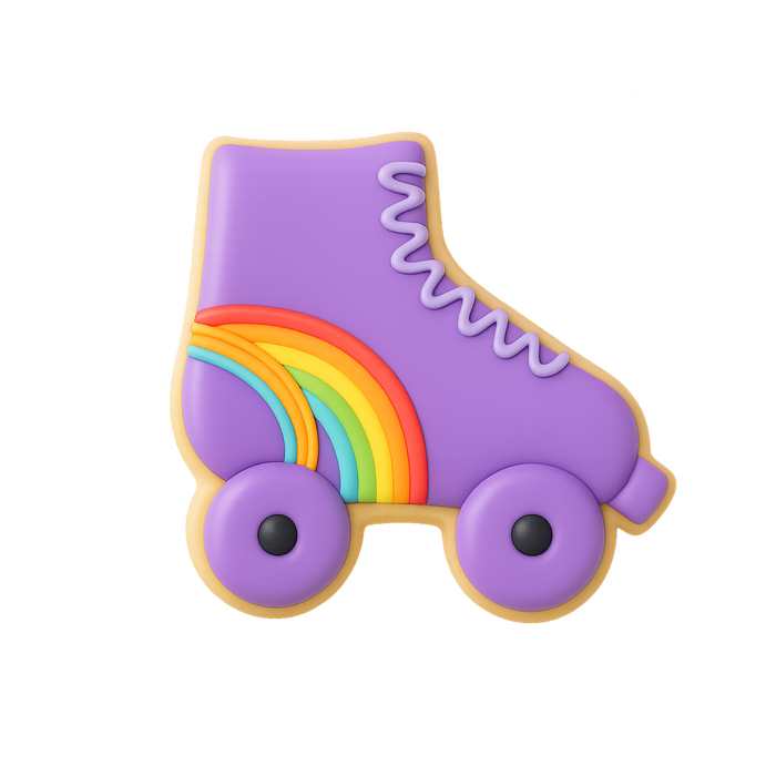 Roller Skate Cookie Cutter 3.75 in B1321