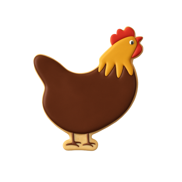 Rooster Cookie Cutter 5 in B1342