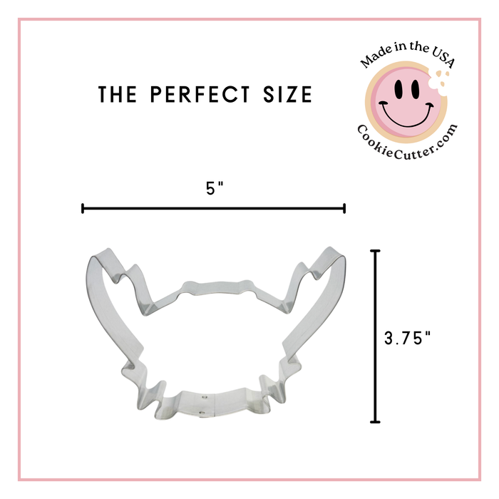 Crab Cookie Cutter 5 in B1355F