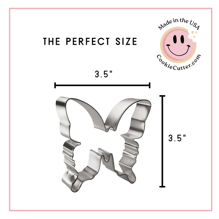 Butterfly With Tail Cookie Cutter B1394