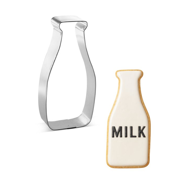 Milk Bottle Cookie Cutter 4.75 in B1485