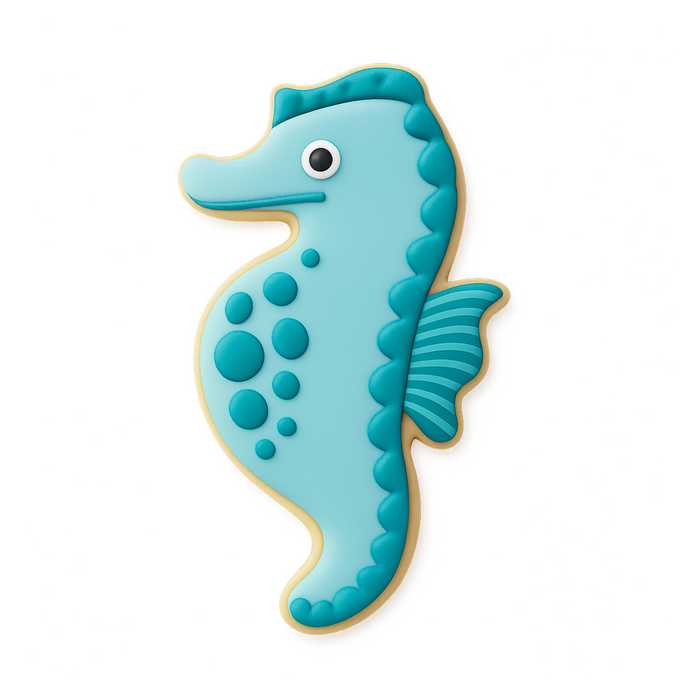 Seahorse Cookie Cutter 4.5 in B1539