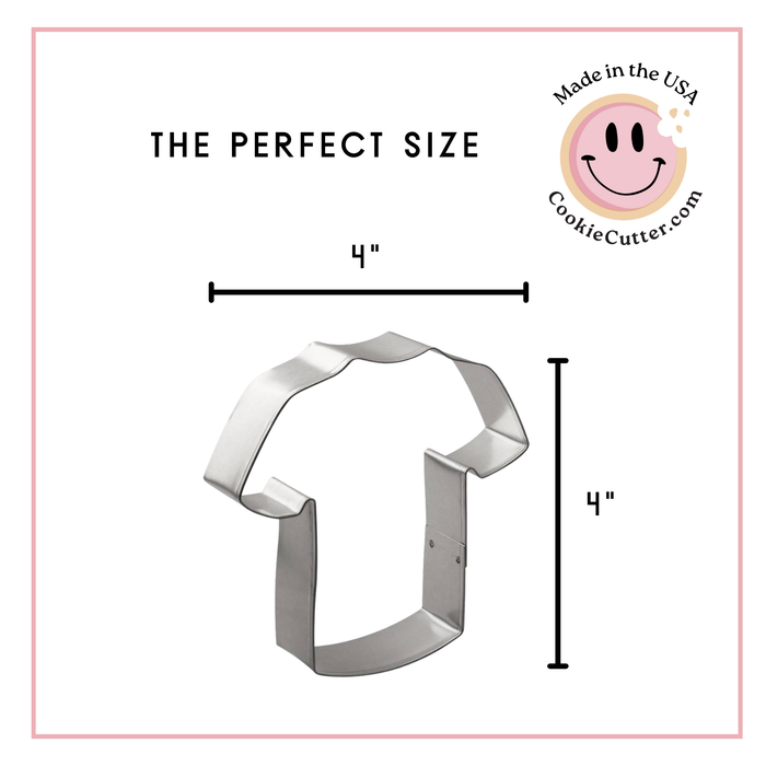 Sports Jersey / T Shirt / Medical Scrub Cookie Cutter 4 in B1552