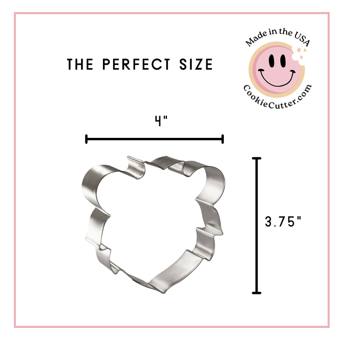 Lion Face Cookie Cutter 4 in B1569