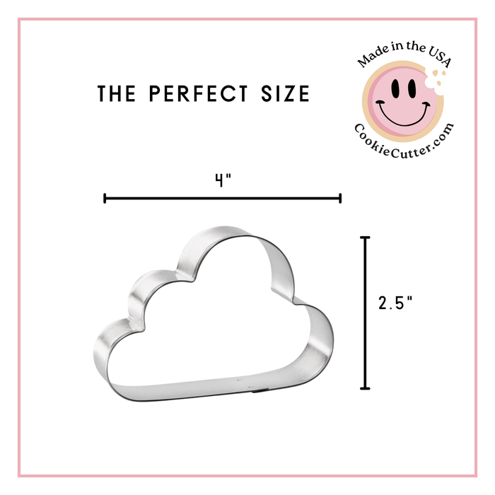 Clouds Cookie Cutter 4 in B1574