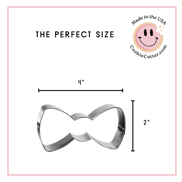 Bow Tie Cookie Cutter 4 in B1575