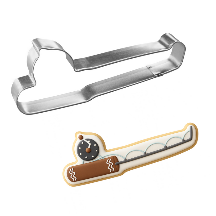 Fishing Pole Cookie Cutter 6 in B1645