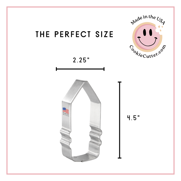 Chunky Pencil Cookie Cutter 4.5 in B1654