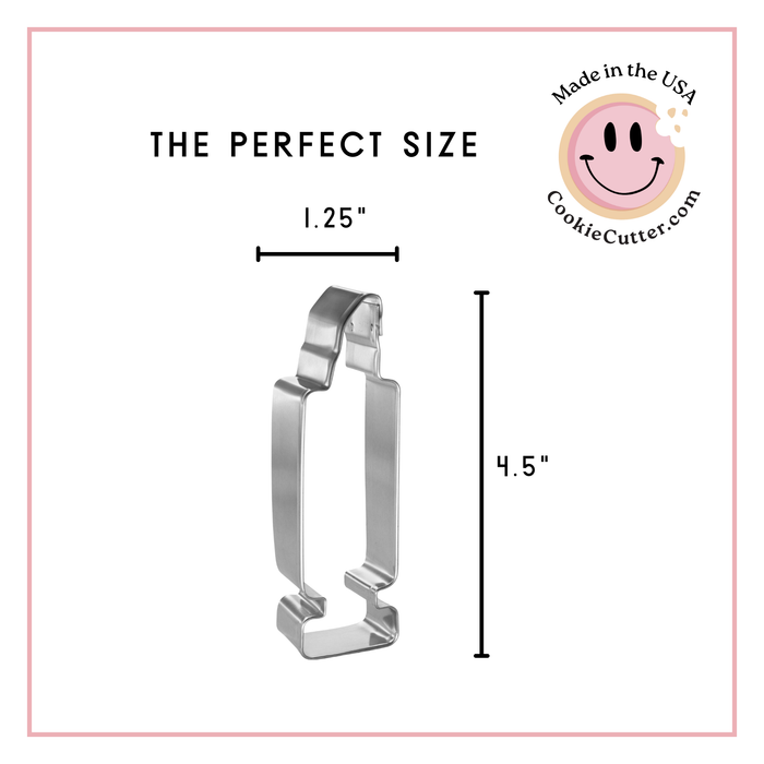 Syringe Cookie Cutter 4.5 in B1684