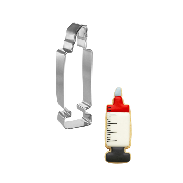 Syringe Cookie Cutter 4.5 in B1684