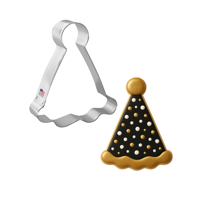 Party Hat Cookie Cutter 4 in B1701