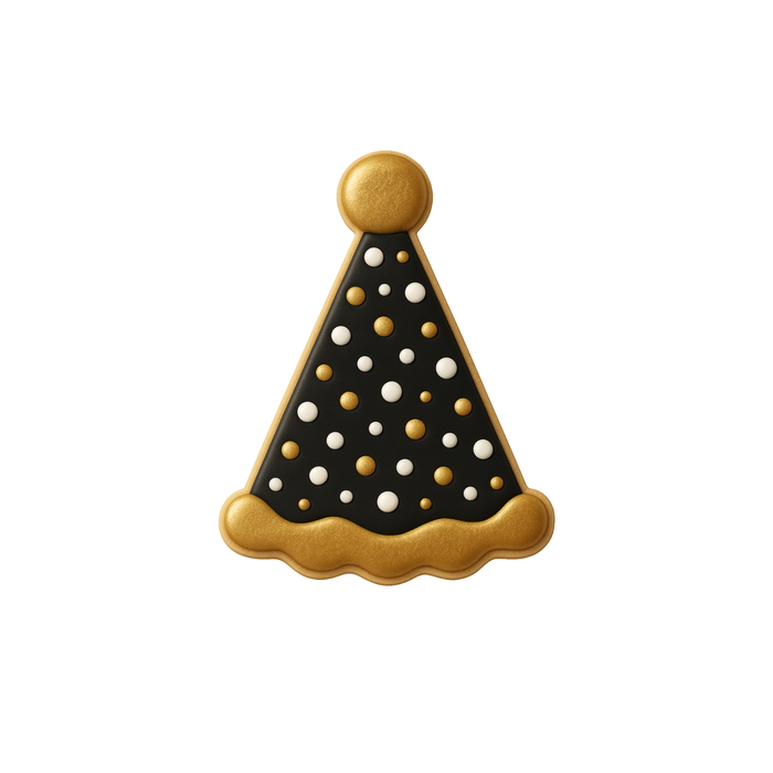 Party Hat Cookie Cutter 4 in B1701