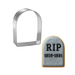 tombstone cookie cutter