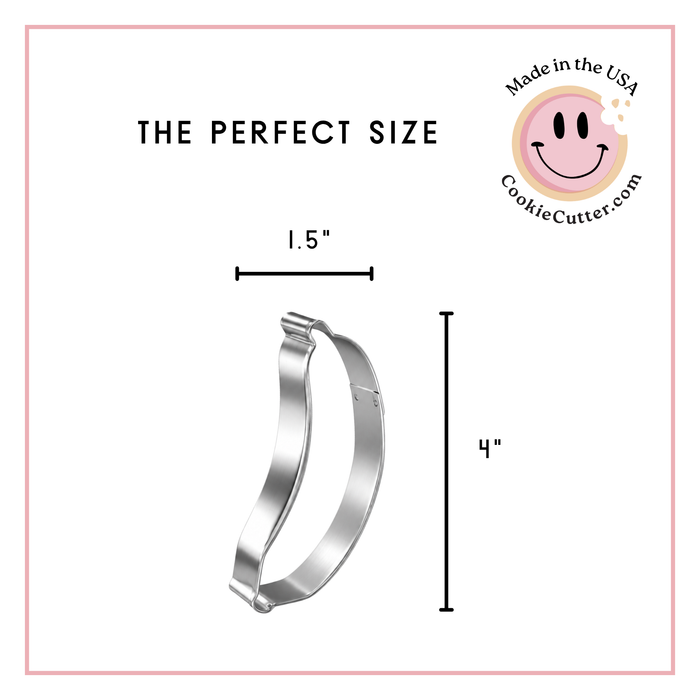 Banana Cookie Cutter 4 in B1740