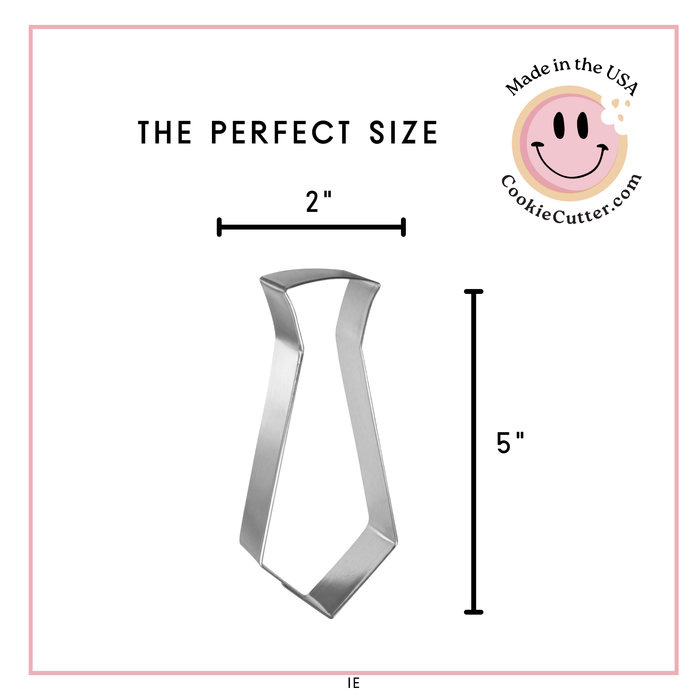 Neck Tie Cookie Cutter 5 in B1744