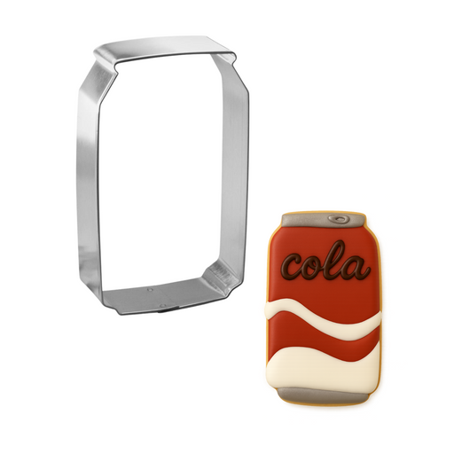 Soda can cookie cutter, beer can cookie cutter