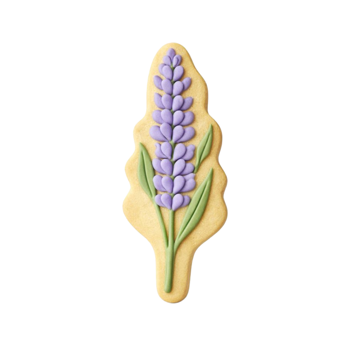 Long Stem Lavender Cookie Cutter 6 in B1777