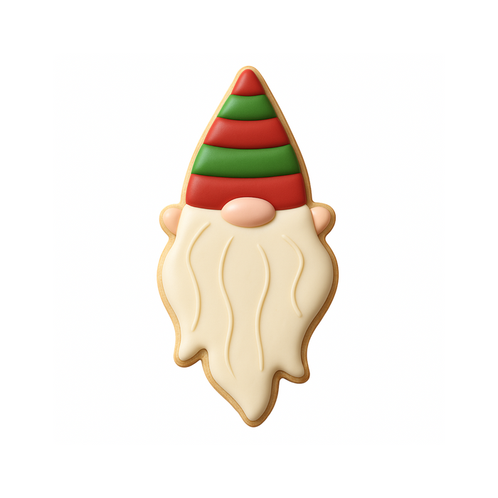 Gnome / Dwarf Face Cookie Cutter 4 in B1895