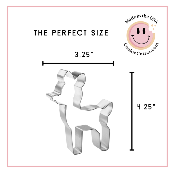 Fawn Deer Cookie Cutter 4.25 in B1899