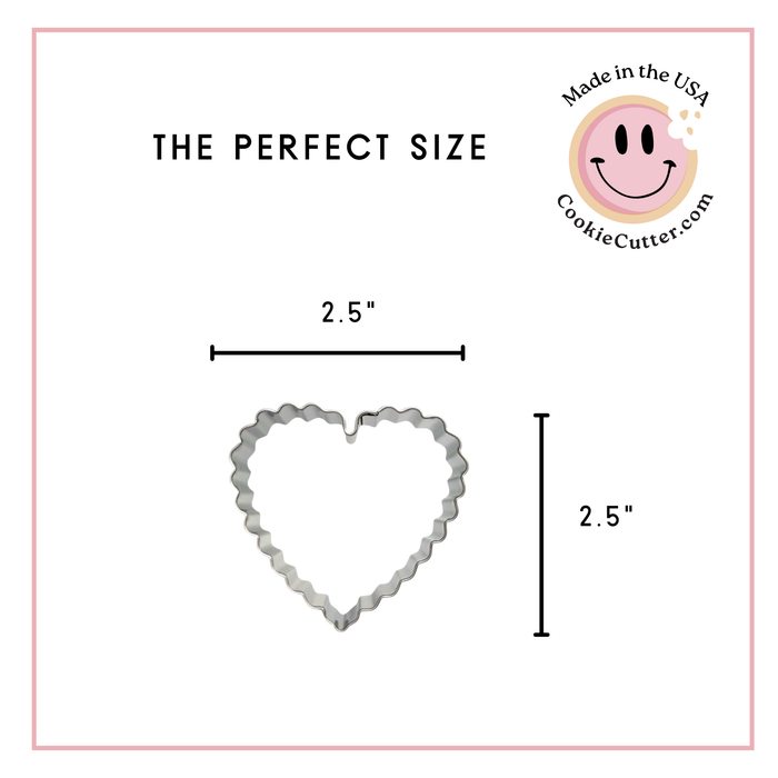 Kiss From The Heart Cookie Cutters 5 Pc Set HS0470