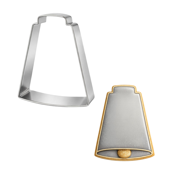 Cowbell Cookie Cutter – 4.25 Inch