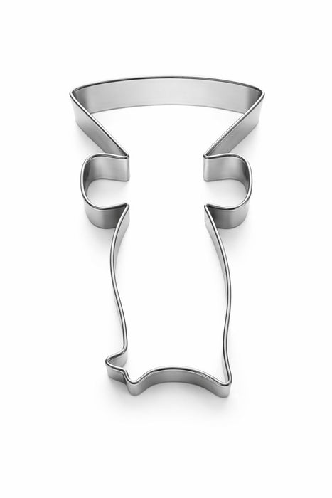 Martini Glass with Bow Cookie Cutter 4 in B2058